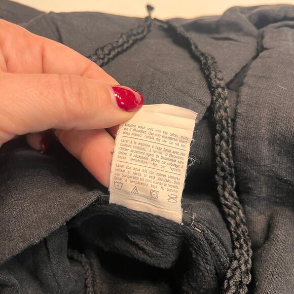 Thrasher Magazine Black Flame Logo Pullover Hoodie Size S - Picture 6 of 8